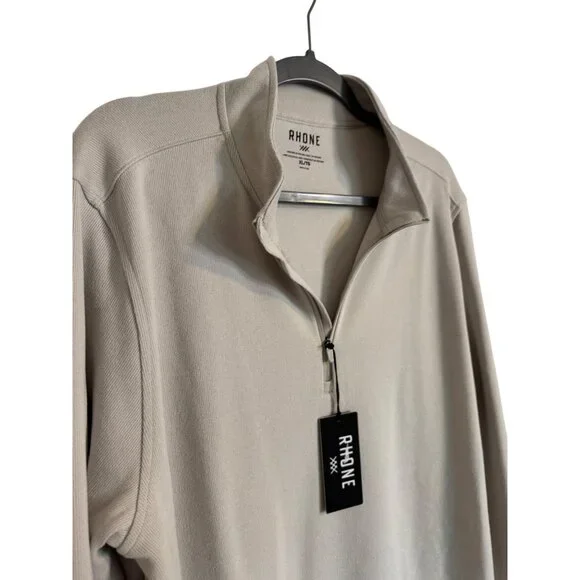 Rhône Commuter 1/4 Zip Size XL Men’s Knit Sweater NWT $128 Soft Stretch - Picture 7 of 10
